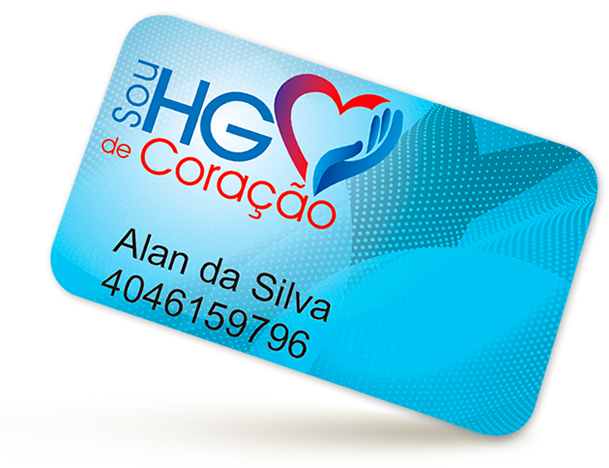 Cart�o Sou HG de Cora��o